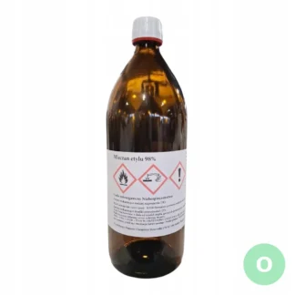 Ethyl Lactate 98% 1L Solvent For Labs And Industry — CAS 97-64-3 — C5H10O3 — odczynnik chemiczny